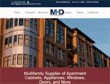 Tablet Screenshot of multihousingdepot.com